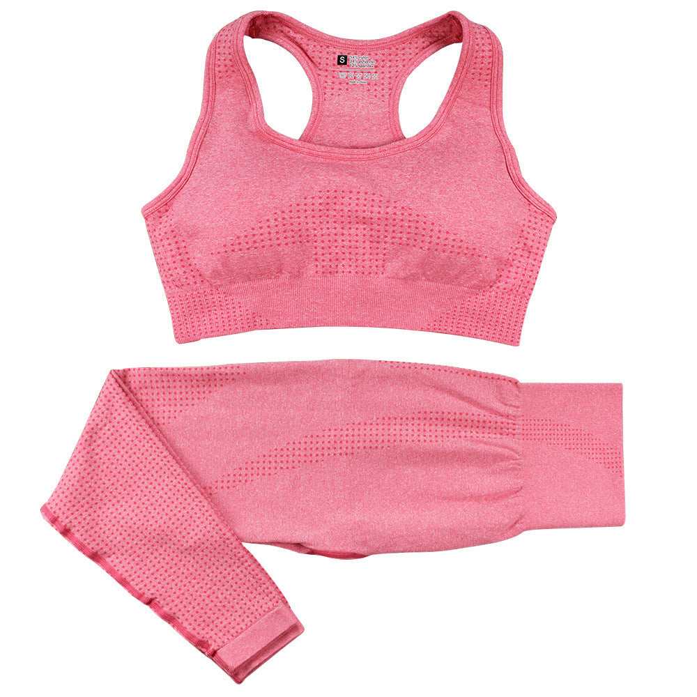 Amy – Naadloos Yoga-Set voor Vrouwen met Hoge Taille Leggings