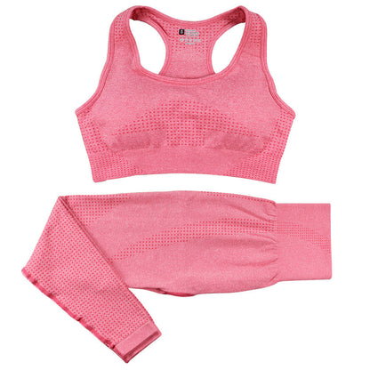 Amy – Naadloos Yoga-Set voor Vrouwen met Hoge Taille Leggings