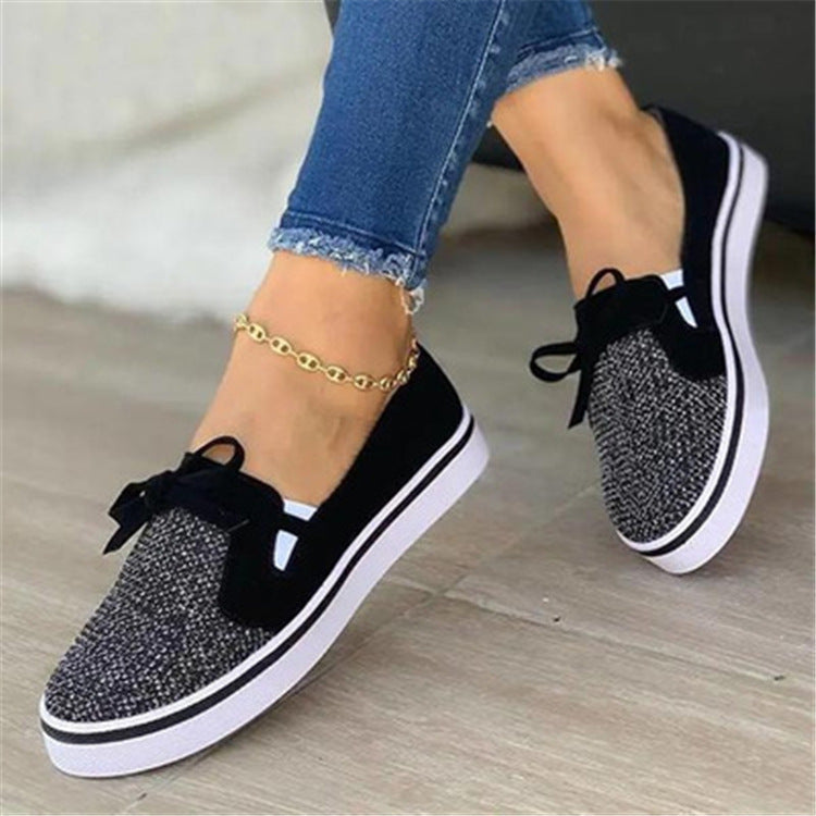 Jasmine – Canvas Dames Sneaker met Veters