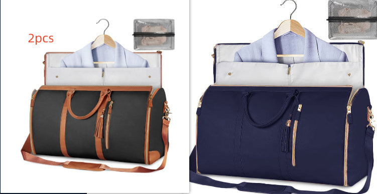 Lauren – Grote Capaciteit Reis-Duffle-Tas voor Vrouwen, Vouwbare Pak Tas, Waterdichte Kleding Tassen