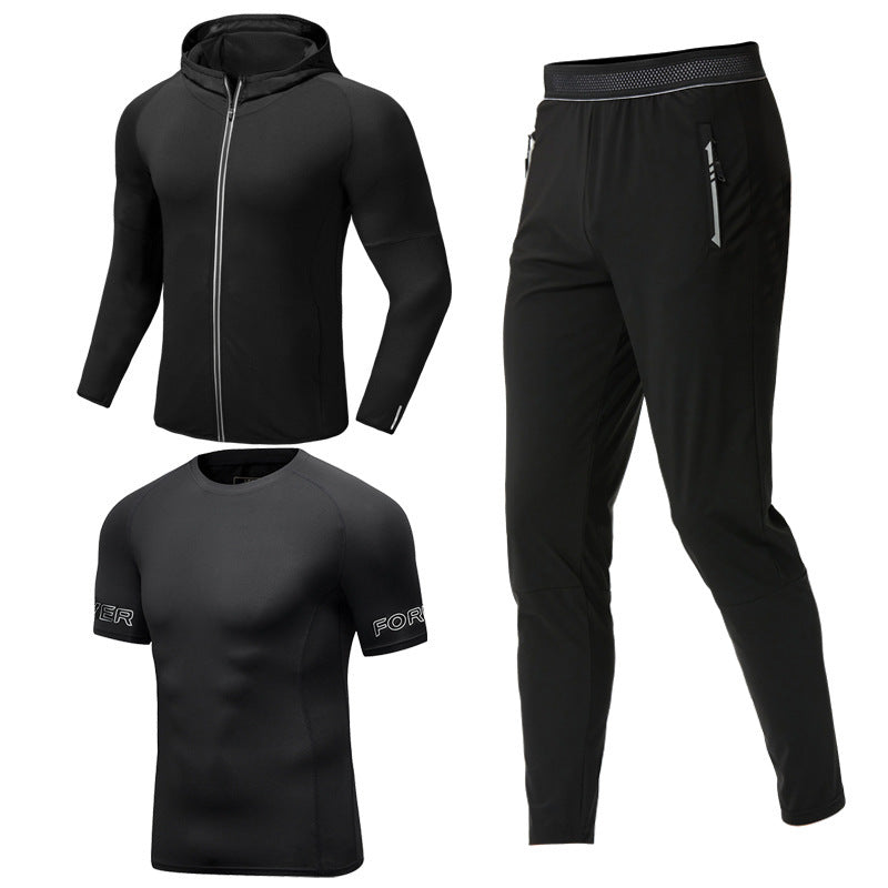 Christian – Sportkleding Fitness Driedelig Set