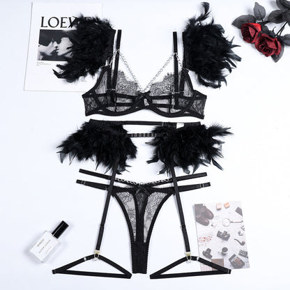 Sharon – Verleidelijk Kant Lingerieset voor Dames