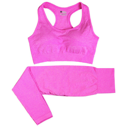Amy – Naadloos Yoga-Set voor Vrouwen met Hoge Taille Leggings