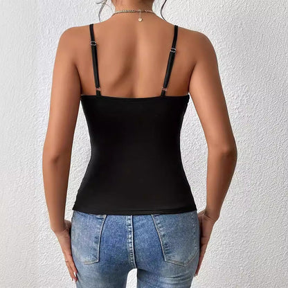 Abigail – Mouwloos Top met Schoudervrij Ontwerp voor Dames