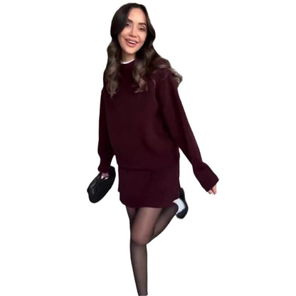 Faith – Elegante Twee-delige Trui Set voor Dames