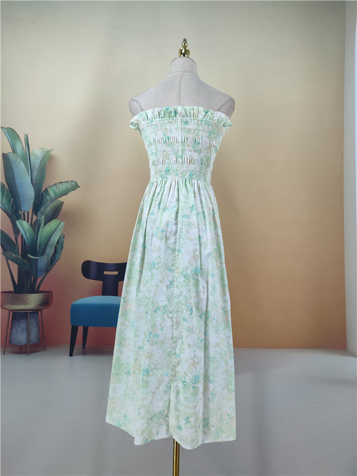 Alison – Frans Jurk met Off-Shoulder en Stretch