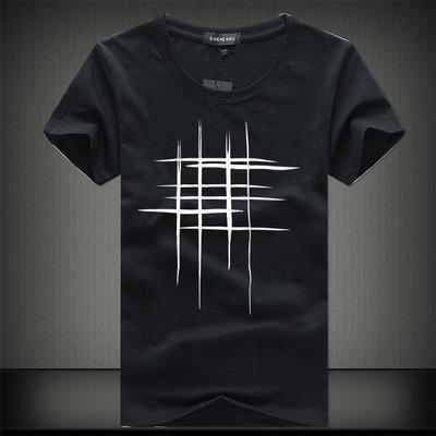 Andrew – Hoogwaardig Katoenen T-shirt met Korte Mouwen