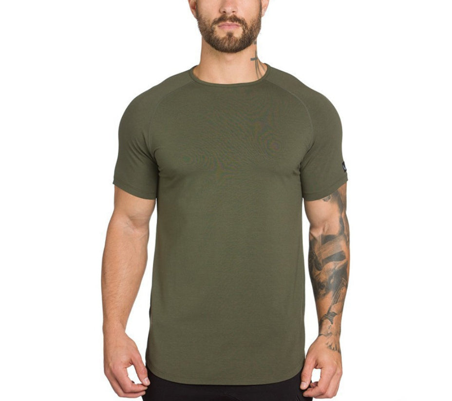 Glen – Eenvoudige Heren Fitnessshirts voor de Sportschool