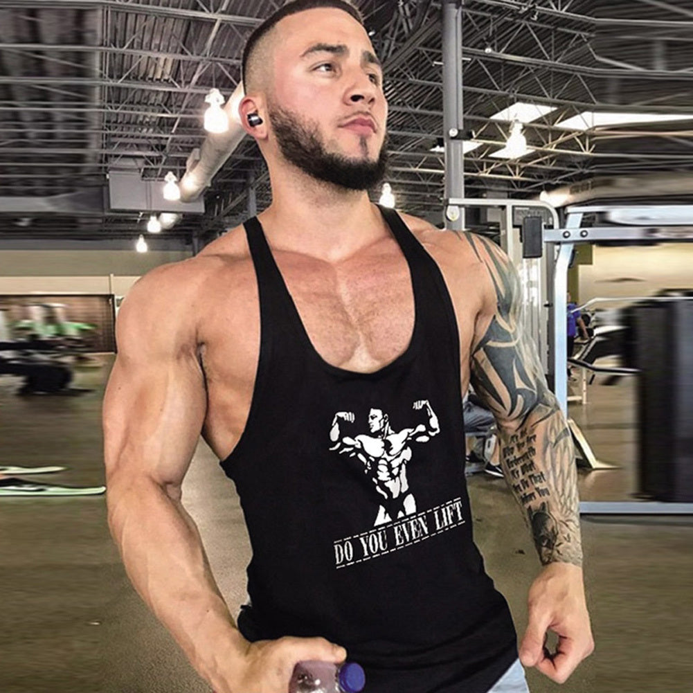 Jake – Bedrukte Heren Sportvest