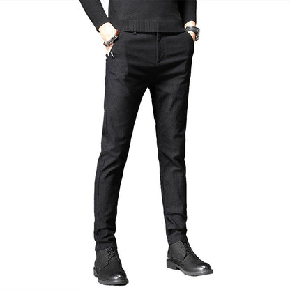 Jason – Slim Fit Elastische Broek voor Heren