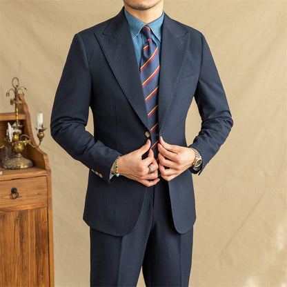 Justin – Ademend Pak met Halve Voering van Bubble-Garen