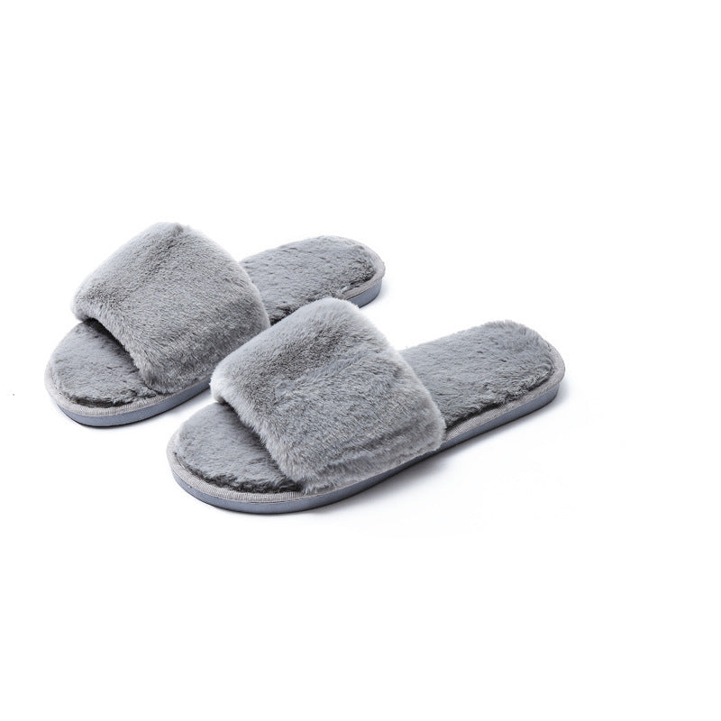 Karen – Fleece Pantoffels van Katoen