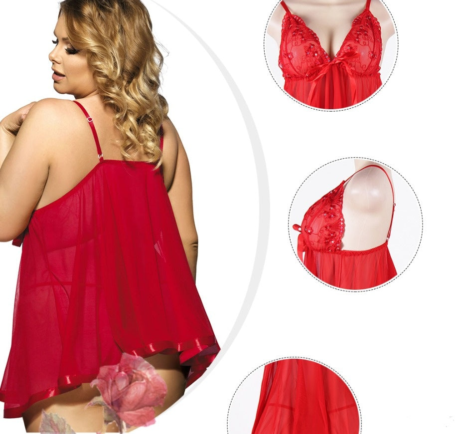 Wendy – Sexy Nachthemd in Grote Maat