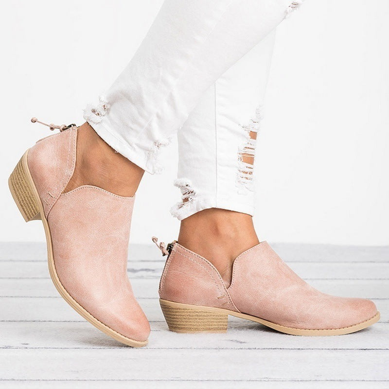 Lucy – Retro Hoge Hakken Laarzen