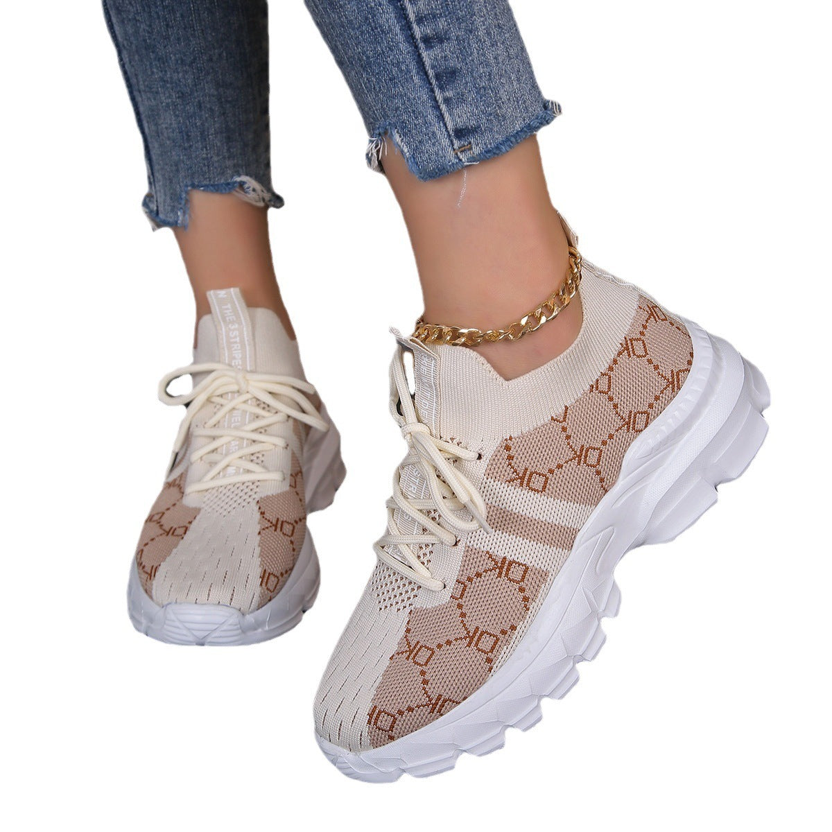 Audrey – Ademend Canvas Sneakers voor Dames