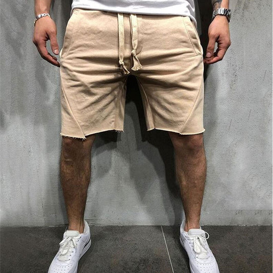 Rodney – Sportieve Heren-Shorts in Grijs