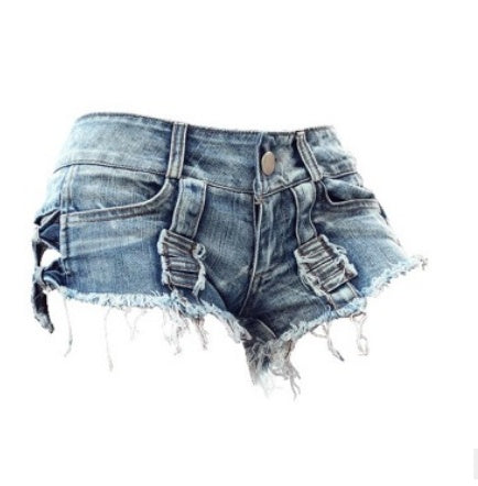 Joanne – Sexy Zomerjeansshorts met Lage Taille