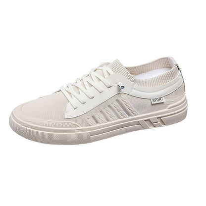 Hugh – Casual Vegan Leren Herensneakers