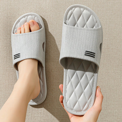 Lauren – Hausschoenen met nieuw ruitontwerp, antislip voor dames