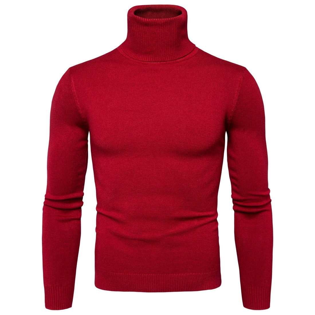 Ron – Thermo-Turtleneck Pullover voor Heren in Effen Designs