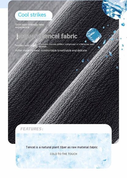 Glenn – Slim Fit Tencel-broeken voor heren