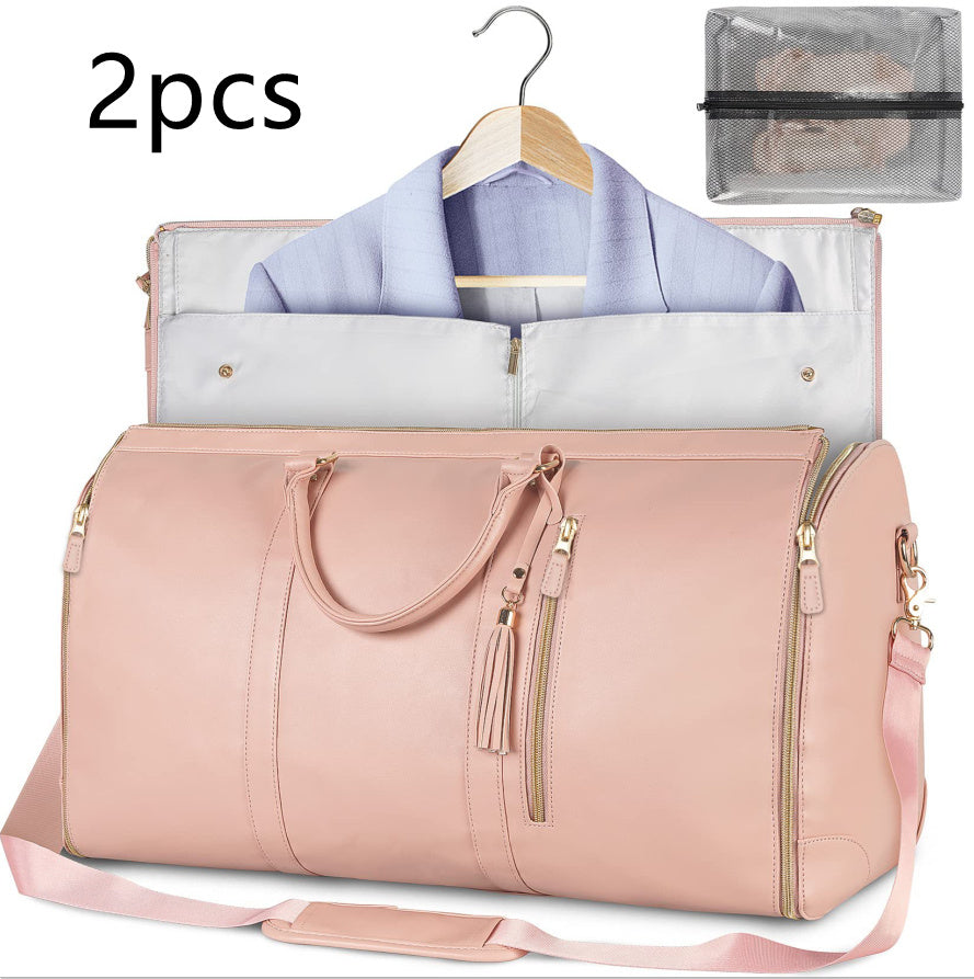 Lauren – Grote Capaciteit Reis-Duffle-Tas voor Vrouwen, Vouwbare Pak Tas, Waterdichte Kleding Tassen