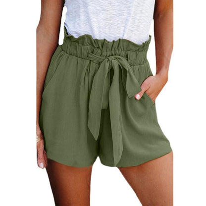 Sue – Casual Hooggetailleerde Shorts