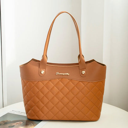 Joanne – Rhombus Handtasche voor Dames met Modieus Karomuster