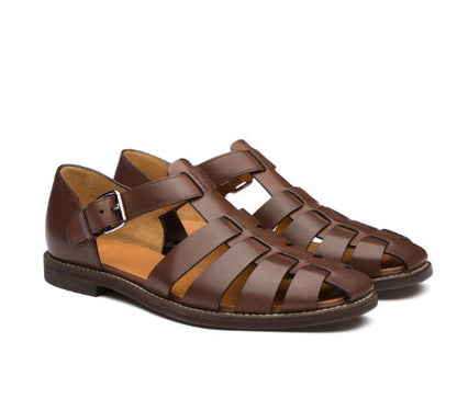 Judith – Kleurblok Dames Sandalen van veganistisch leer