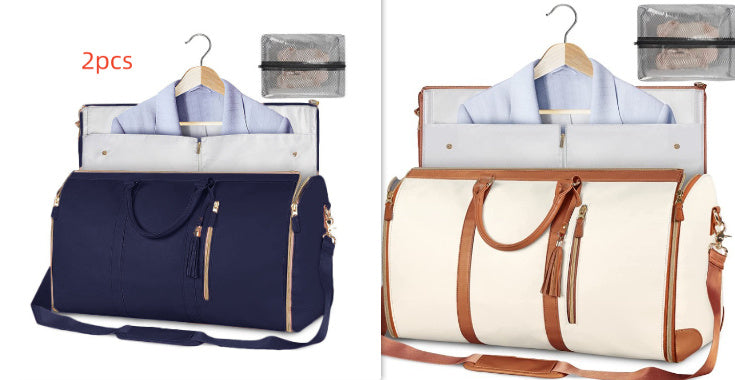 Lauren – Grote Capaciteit Reis-Duffle-Tas voor Vrouwen, Vouwbare Pak Tas, Waterdichte Kleding Tassen