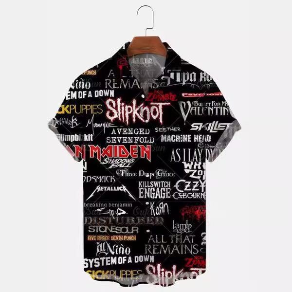 Samuel – 3D Zomer Casual Bedrukt Hawaiian Shirt voor Heren