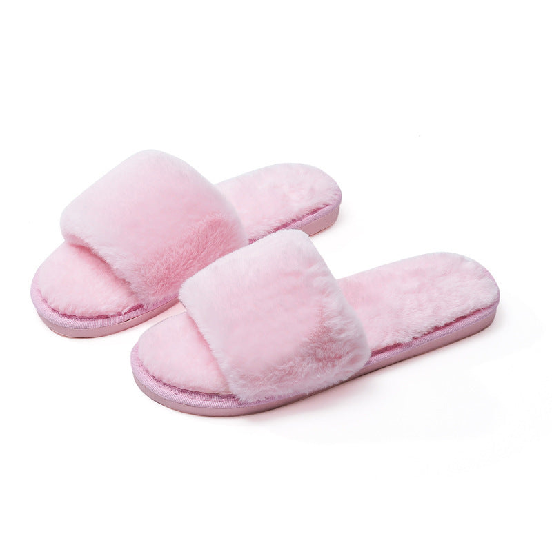 Karen – Fleece Pantoffels van Katoen