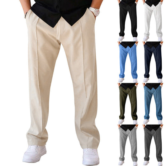 Ronald – Comfortabele Heren Sportbroek met Touwtjes
