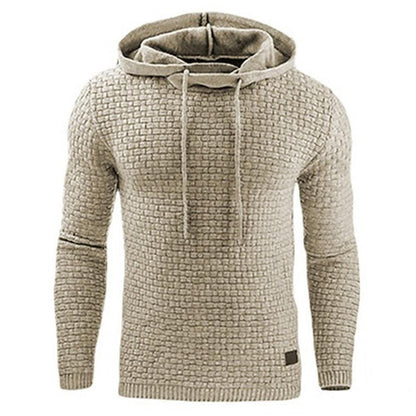 Damien – Jacquard Hoodie voor Heren