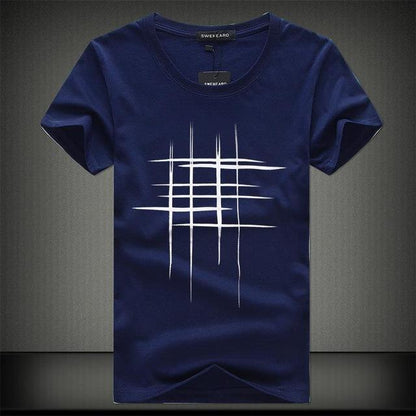 Andrew – Hoogwaardig Katoenen T-shirt met Korte Mouwen
