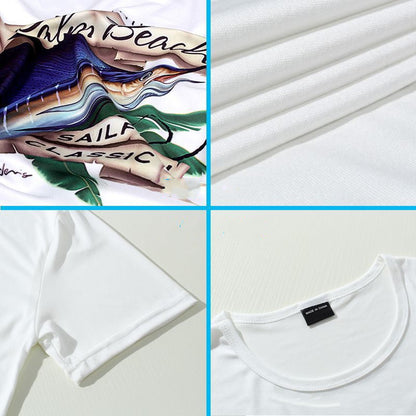 Ashley – Kort T-shirt met Bosberenmotief