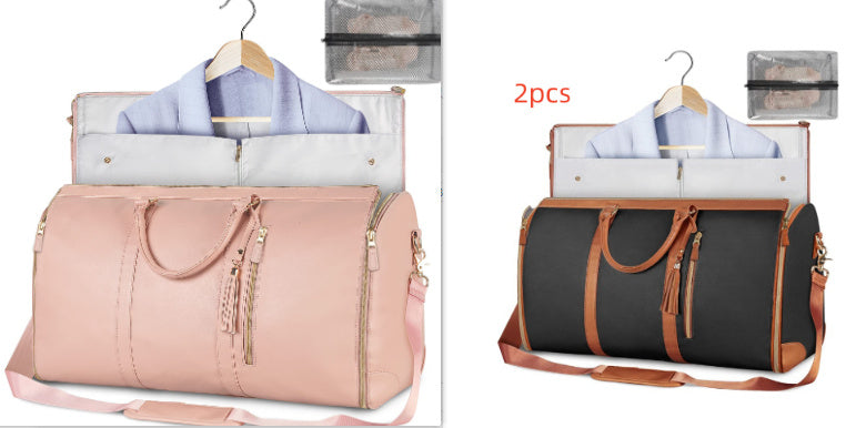 Lauren – Grote Capaciteit Reis-Duffle-Tas voor Vrouwen, Vouwbare Pak Tas, Waterdichte Kleding Tassen