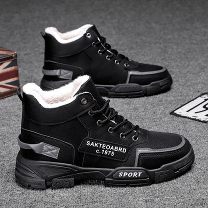 Nicholas – Winterlaarzen met Pluche Voering voor Mannen