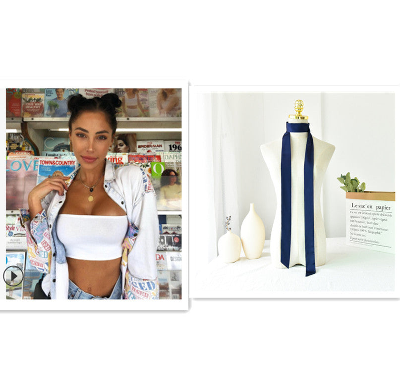 Lydia – Kort Asymmetrisch Wikkelshirt