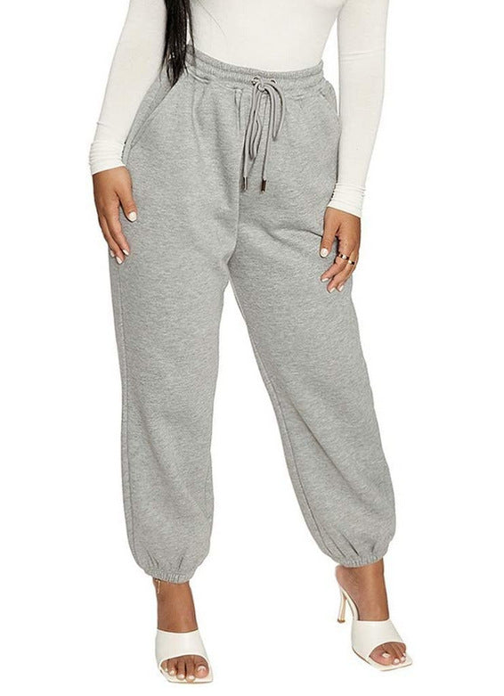 Diana – Schicke Eenkleurige Enkelbroek met Tailleband