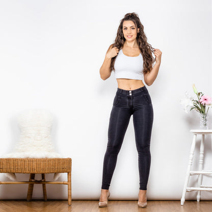 Barbara – Booty Lifting Yogabroek voor Vrouwen in Zwart