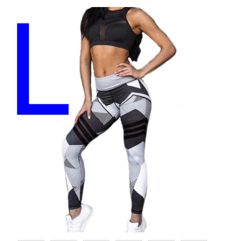 Lucy – Hoog elastische fitnesslegging met push-up-effect