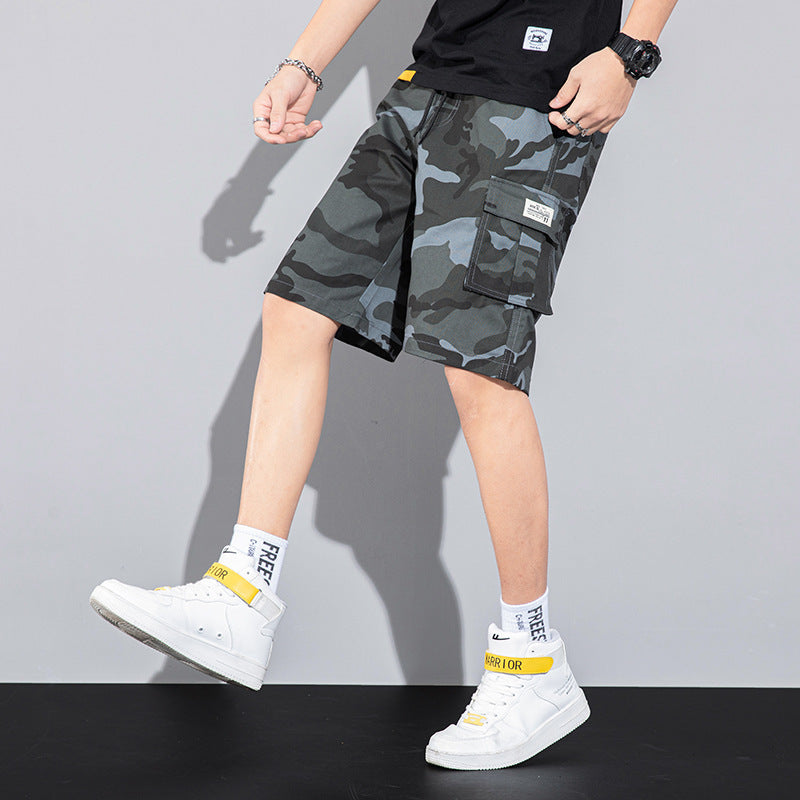 Graham – Luchtige Cargo-Shorts met Koord en Meerdere Zakjes