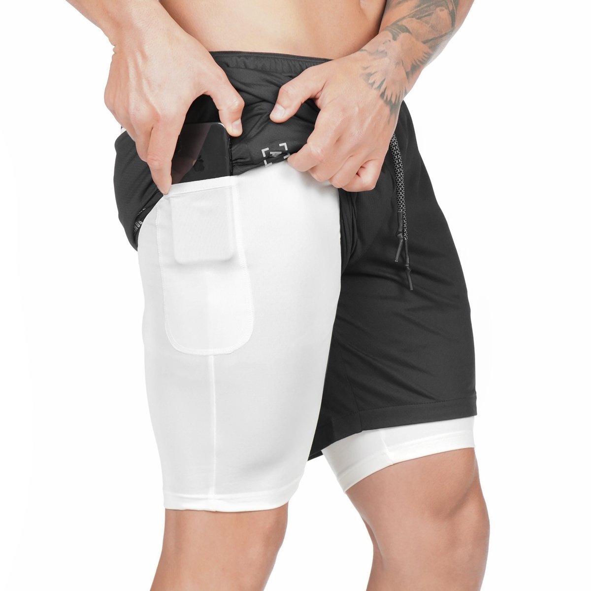Dan – Compressie Shorts met Zakken
