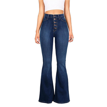 Katie – Hoge Taille Stretch-Jeans