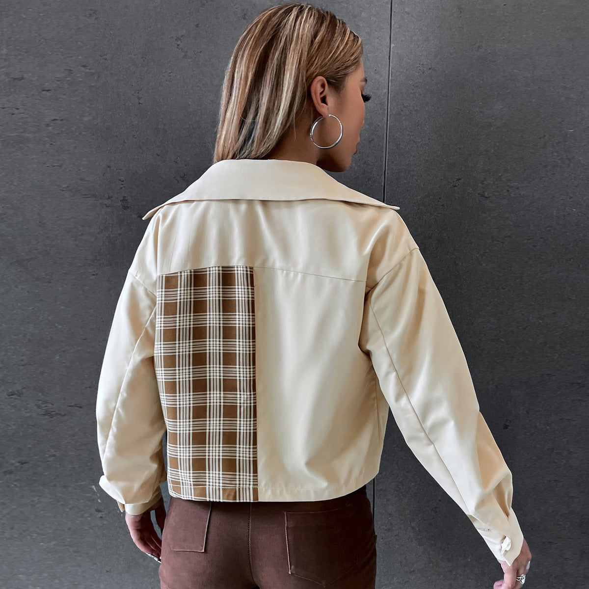 Karen – Elegante Damesjas van Premium Vegan Suède