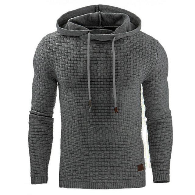 Damien – Jacquard Hoodie voor Heren