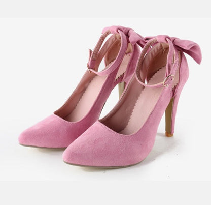 Emily – Hoge Pumps met Strik