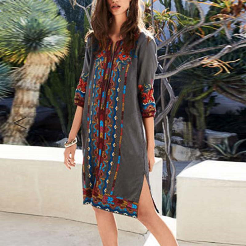 Danielle – Boho Tuniek Jurk