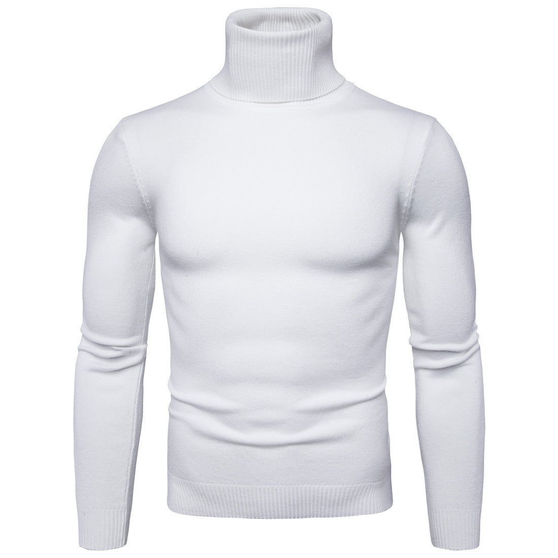 Ron – Thermo-Turtleneck Pullover voor Heren in Effen Designs